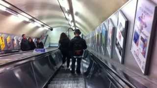 Baker Street Station Bakerloo Line South Bound [upl. by Annaoy]