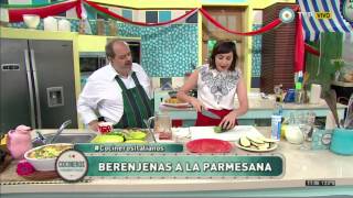 Berenjenas a la parmesana Parte 1 [upl. by Akiv905]