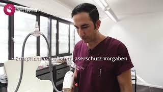 Sthetic Dr med Afschin Fatemi zu Dauerhafte Haarentfernung per Laser 026 Sec [upl. by Imarej404]