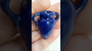 Pendant quotBlue amphoraquot Ceramic httpsgiftsartleolashopetsycomlisting1762467563 [upl. by Evoy]