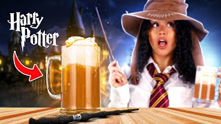 How To Make Alcoholic Butterbeer  Boozy Butterbeer From Harry Potter Halloween Cocktail [upl. by Weidner154]