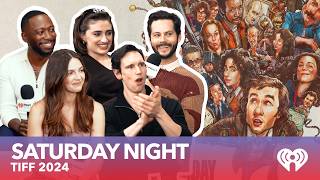 The Cast Of ‘Saturday Night’ Talk About Chaos On Set Group Karaoke amp Their Dream ‘SNL’ Hosts [upl. by Winny]