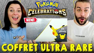 ON OUVRE LE COFFRET POKEMON LE PLUS RARE CELEBRATIONS 25 ANS  COFFRET ULTRA PREMIUM ULTIMATE GIFT [upl. by Nospmoht]