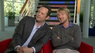 Raw Vince Vaughn Owen Wilson rekindle their bromance [upl. by Guglielmo]