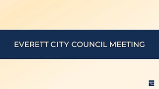 Everett City Council Meeting Oct 23 2024 [upl. by Zeitler]