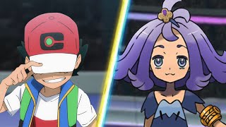 Pokemon Battle Ash Vs Acerola [upl. by Ffilc]