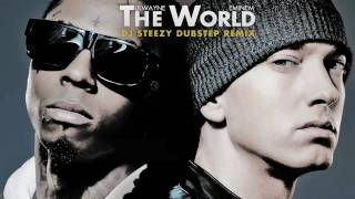 Lil Wayne Eminem  No Love The World Dubstep Remix [upl. by Oinoitna466]