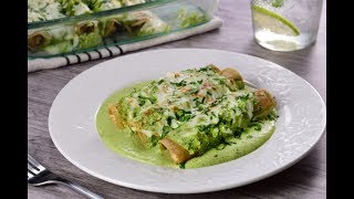 Enchiladas de Pollo con Chile Poblano [upl. by Benil]