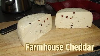 Farmhouse Cheddar with Peppercorns [upl. by Akemhs]