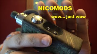 Nicomods  A Super High End Wood SX350 Chip Boxmod [upl. by Chevy]