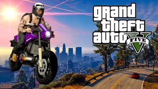 GTA 5  Ruffian stunt 100 Fun  FAQ [upl. by Llerrehs]