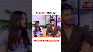 Did Unnati Kissed Digvijay 😱🌝 digvijaysingh unnatitomar splitsvilla15 kiss interview diggy [upl. by Joel]