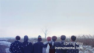 spring day  instrumental lofi  bts [upl. by Bastien172]