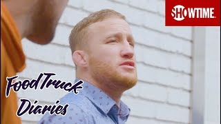 Justin Gaethje  Food Truck Diaries  BELOW THE BELT with Brendan Schaub [upl. by Aufmann]