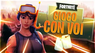 Live Fortnite ITA  GIOCHIAMO CON VOI SERVER PRIVATI REGALO SKIN  VBUCKS E PROVINI PER TEAM adv [upl. by Tyrone]