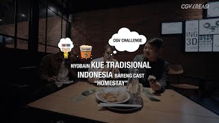 CGV Kreasi  Reaksi Artis Thailand Coba Kue Tradisional Indonesia [upl. by Nonnag]