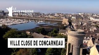 La ville close de concarneau  Région Bretagne  Le Monument Préféré des Français [upl. by Eak]