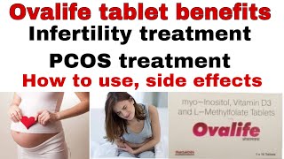 Ovalife  myoinositolvit D3Lmethylfolate infertilityPCOS  How to use  side effects [upl. by Oht]