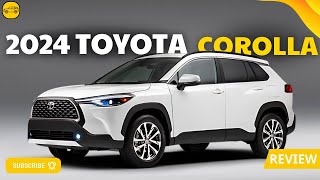 Toyota Corolla Cross The NEW Luxury SUV of 2024 [upl. by Notsniw809]