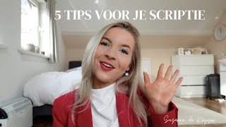 5 tips om je scriptie te halen [upl. by Uella]