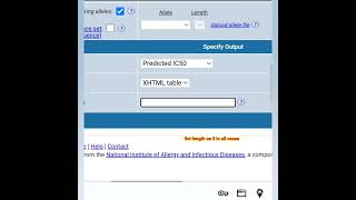 How to do epitope prediction using IEDB within 1 minute  Bioinformatics  Immunoinformatics [upl. by Llenrup]