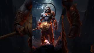 Ravan jab yudh me aara to hanuman ji  youtubeshorts hindudeity subscribe facts 🚩🚩 [upl. by Spohr]