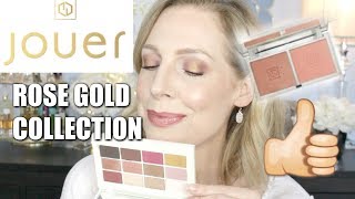 JOUER ROSE GOLD COLLECTION  YAY OR NAY [upl. by Sollows]