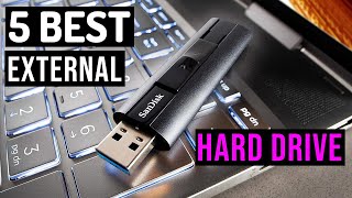 Best External Hard Drive 2024  Top 5 External Hard Drives [upl. by Hoem]