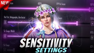 NEW UPDATE 35 🔥BEST SENSITIVITY CODECONTROL SETTINGS BGMIPUBG MOBILE  BGMI AFTER UPDATE 35 [upl. by Mir75]