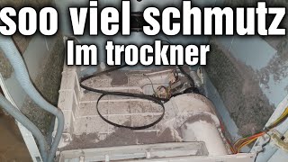 Trockner Reinigen soo viel schmutz könnte auch in deinem Trockner sein [upl. by Kissel552]