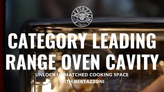 Unlock ProLevel Cooking with Bertazzonis Largest CounterDepth Oven [upl. by Arodoeht]