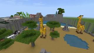 Zoo In Minecraft No Mods [upl. by Ahsircal]