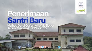 LIVE Talkshow PPDB Penerimaan Santri Baru Mahad Darul Quran AlWafa Bogor [upl. by Yemerej]