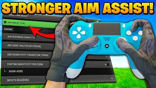 NEW BEST Controller Settings for Warzone 2 Stronger Aim Assist [upl. by Schlosser]