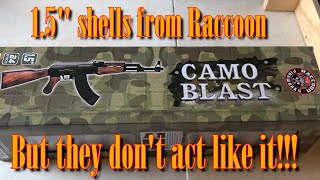 Camo Blast 15quot canister shells by Raccoon [upl. by Eemiaj]