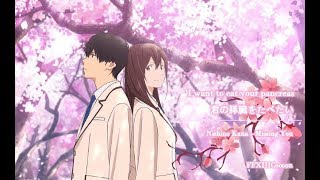 【AMVMAD】Kimi no Suizou wo Tabetai 君の膵臓をたべたい  Missing You [upl. by Acenom]