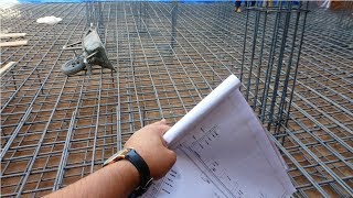 Raft foundation construction according to drawing plan [upl. by Tuinenga644]