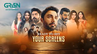 Green Entertainment Upcoming Dramas 💫 Hamza Ali Abbasi Ahmed Ali Akbar Khushhal Khan Ramsha Khan [upl. by Tiras]