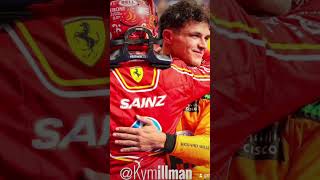 Carlando at mexicogp carlossainz ferrari cs55 landonorris ln4 mclarenf1 f1 raceweek 2024 [upl. by Wilburt]