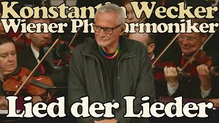 Konstantin Wecker quotLied der Liederquot Theodorakis OrchesterVersion m Wiener Philharmonikern 2023 [upl. by Sitoel]