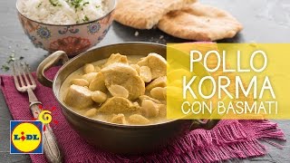 Pollo Korma Con Basmati y Pan Chapatti  Recetas De Asia  Recetas Indias [upl. by Aileduab]