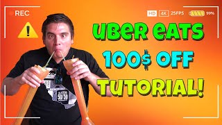 Uber Eats Promo Code  Uber Eats 100 Coupon For Existing Users [upl. by Oilegor913]