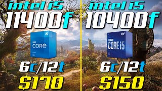 i511400F vs i510400F  Test in 8 Games [upl. by Iuq]