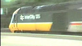 HSTs at 125mph and more at Goring Nr Reading 1989  BR Network SouthEast [upl. by Marmawke]