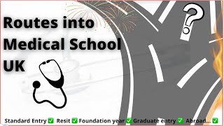 Routes into Medical School UK [upl. by Adnohsal]