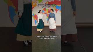 Chanson traditionnelle québécoise  FrenchCanadian folk song ⚜️ quebec song shorts singer [upl. by Laehcar72]