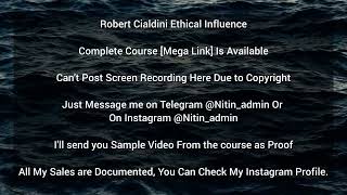 Robert Cialdini Ethical Influence [upl. by Cornelle217]