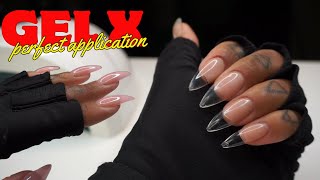 How to make your Gel X Nails Last 4 weeks   Overlay Method  Beginner Friendly Tutorial [upl. by Holtz]