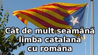 Limba catalană și asemănările cu româna  Lumea Sub Lupă [upl. by Brocky]