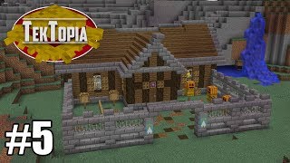 TekTopia 5  Barracks and Guards Minecraft Villager Mod [upl. by Trofmoc901]